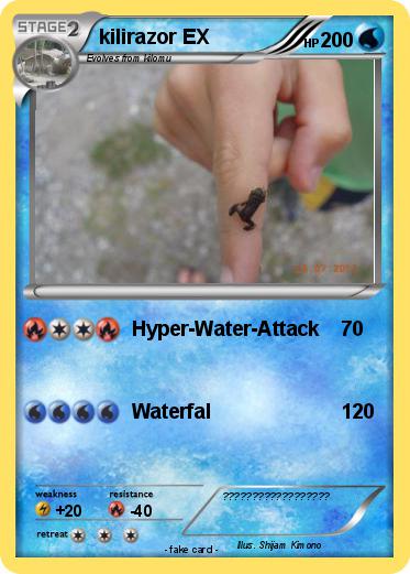 Pokemon kilirazor EX