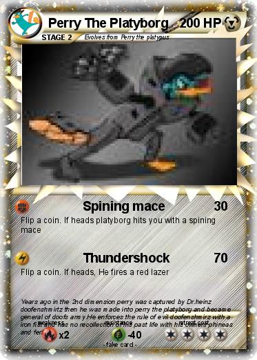 Pokemon Perry The Platyborg