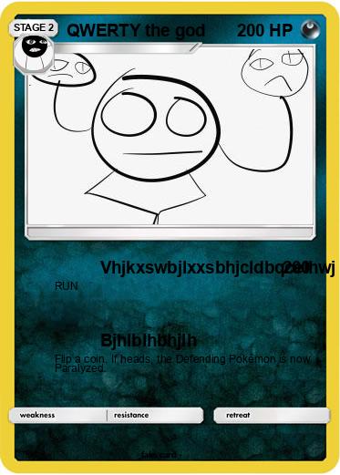 Pokemon QWERTY the god