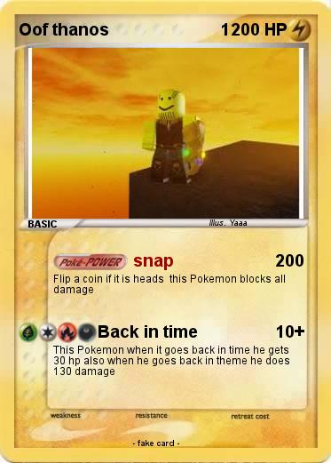 Pokemon Oof thanos                         1