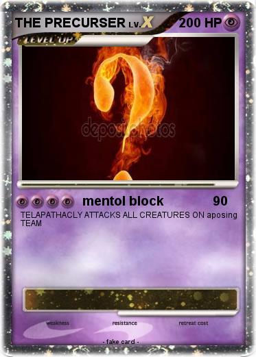 Pokemon THE PRECURSER