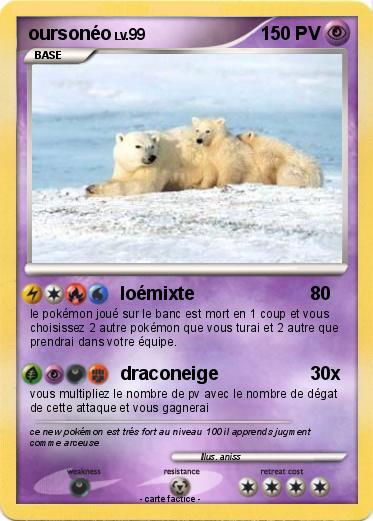Pokemon oursonéo
