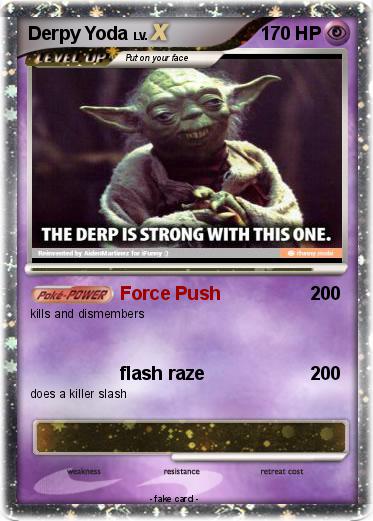 Pokemon Derpy Yoda