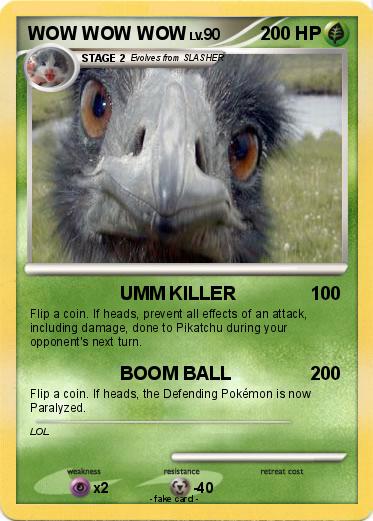 Pokemon WOW WOW WOW