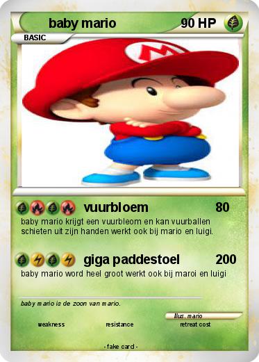 Pokemon baby mario
