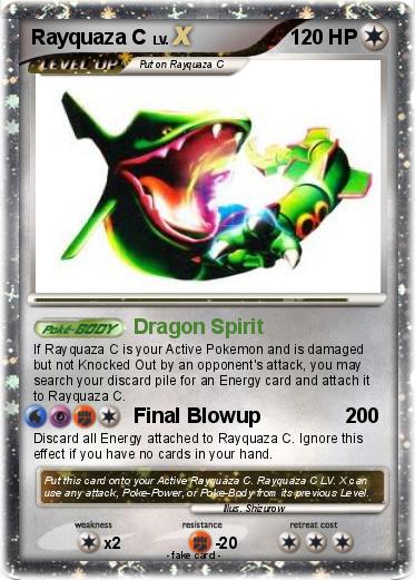 Pokemon Rayquaza C