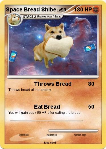 Pokemon Space Bread Shibe