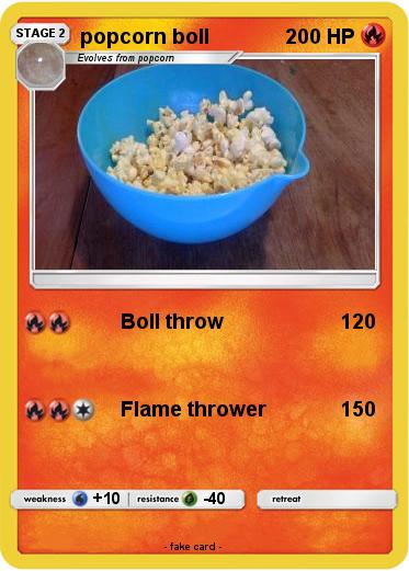 Pokemon popcorn boll