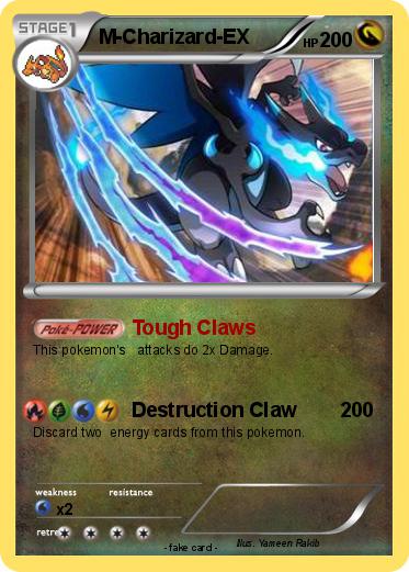 Pokemon M-Charizard-EX