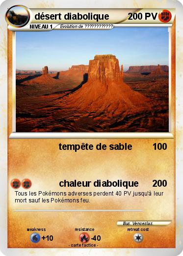Pokemon désert diabolique