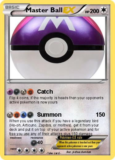 Pokemon Master Ball