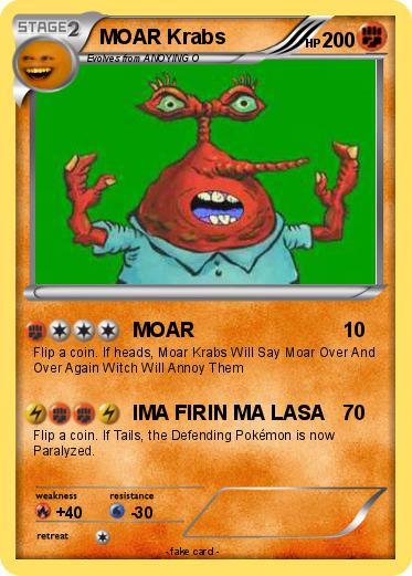 Pokemon MOAR Krabs