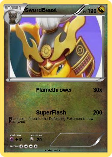 Pokemon SwordBeast