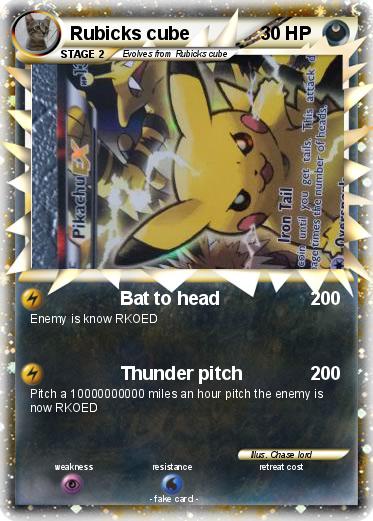 Pokemon Rubicks cube