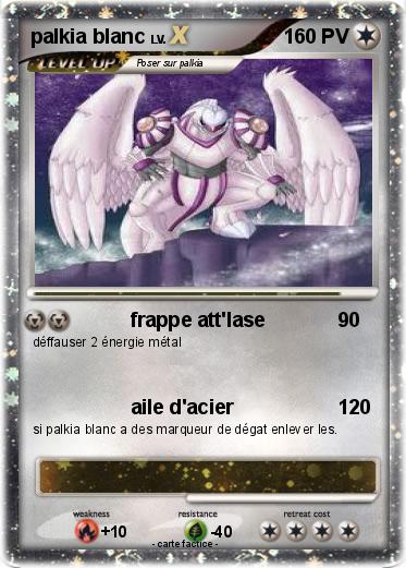 Pokemon palkia blanc