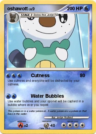 Pokemon oshawott