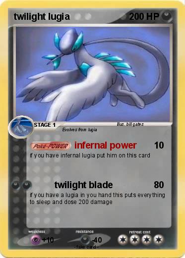 Pokemon twilight lugia