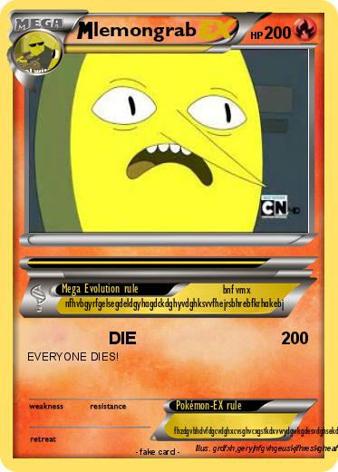 Pokemon lemongrab