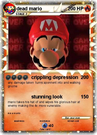 Pokemon dead mario