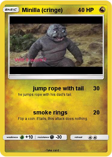 Pokemon Minilla (cringe)