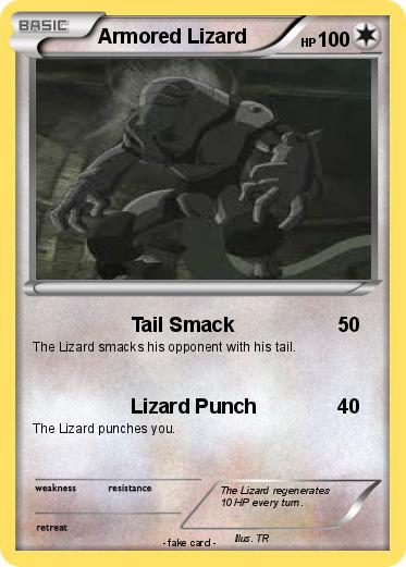 Pokemon Armored Lizard