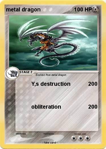 Pokemon metal dragon