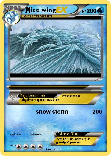 Pokemon ice wing