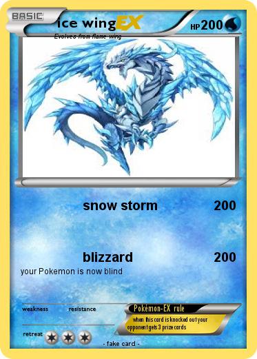 Pokemon ice wing