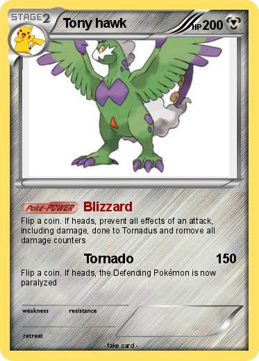 Pokemon Tony hawk