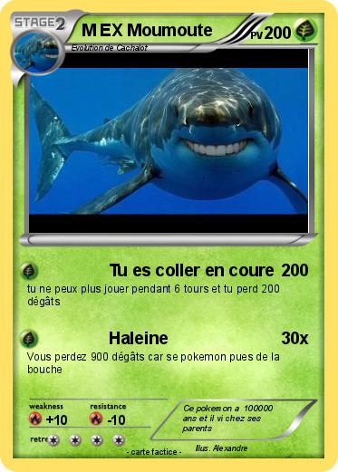 Pokemon M EX Moumoute