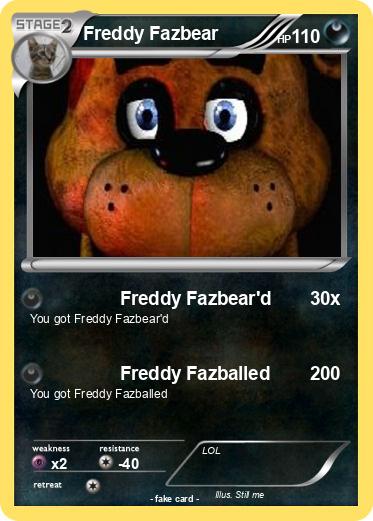 Pokemon Freddy Fazbear