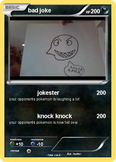 Pokemon bad joke