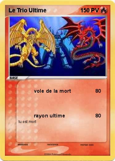 Pokemon Le Trio Ultime