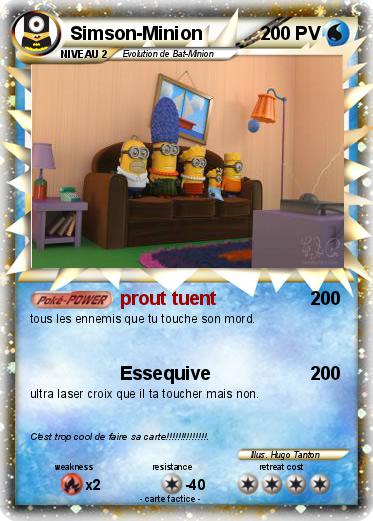 Pokemon Simson-Minion