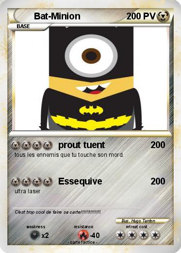 Pokemon Bat-Minion
