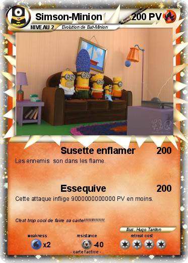 Pokemon Simson-Minion