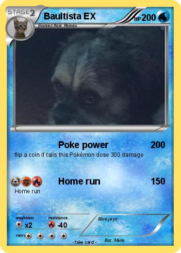 Pokemon Baultista EX