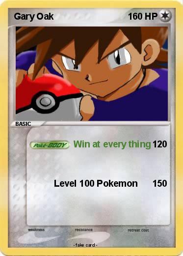 Pokemon Gary Oak