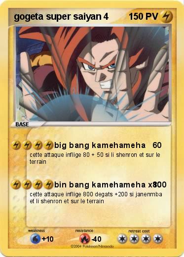 Pokemon gogeta super saiyan 4