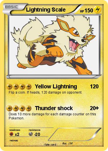 Pokemon Lightning Scale