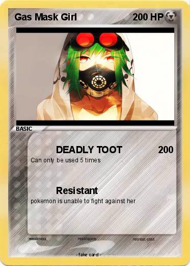 Pokemon Gas Mask Girl
