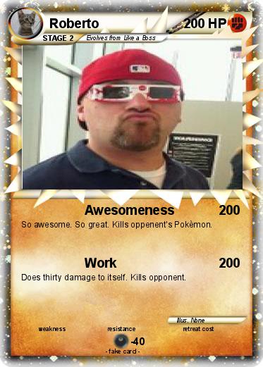Pokemon Roberto