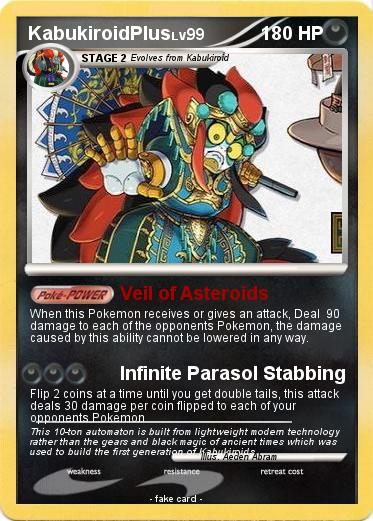 Pokemon KabukiroidPlus