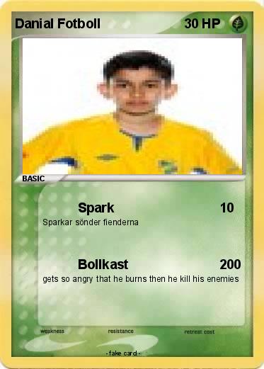 Pokemon Danial Fotboll