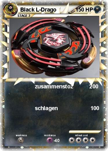 Pokemon Black L-Drago