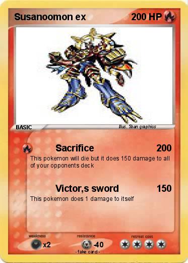 Pokemon Susanoomon ex