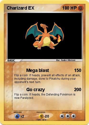 Pokemon Charizard EX