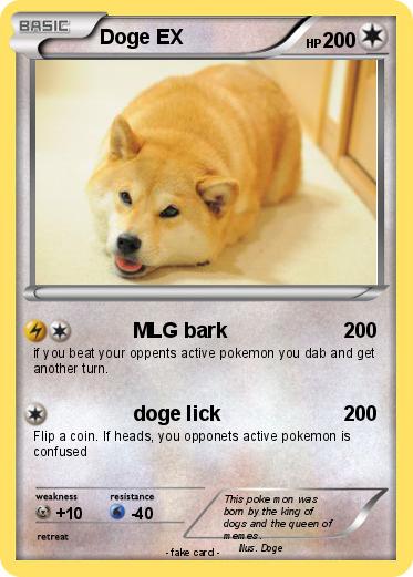 Pokemon Doge EX