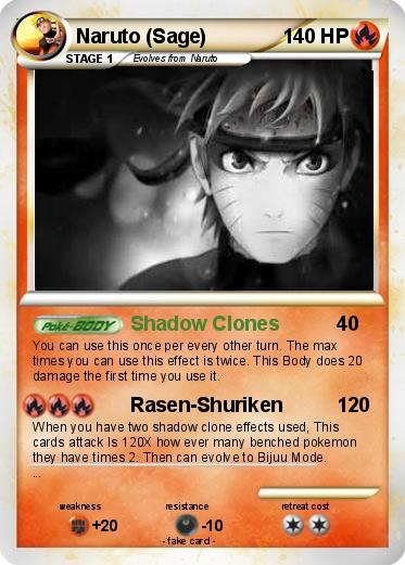 Pokemon Naruto (Sage)