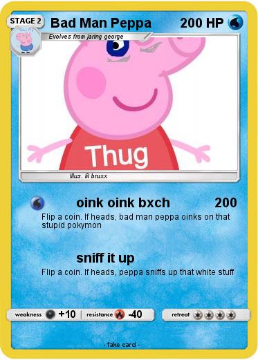 Pokemon Bad Man Peppa